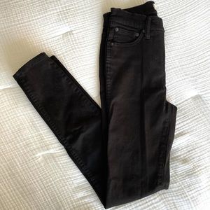 Madewell Black Skinny Jeans